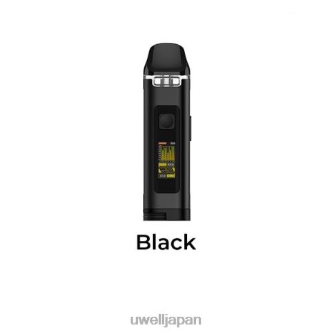 UWELL CROWN D ポッドキット | UWELL Vape Disposable 黒 J0X2T117